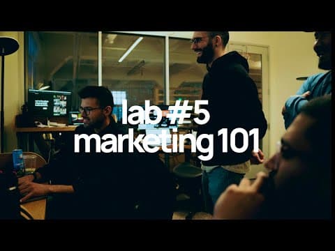 lab #5 — marketing 101